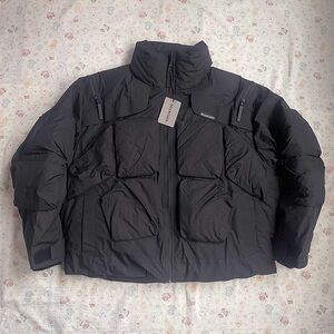 Balenciaga Men's Black Puffer Jacket